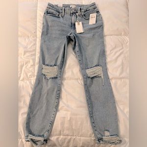 Good American, Good Petite Skinny, inseam 25 1/2, size 6/28